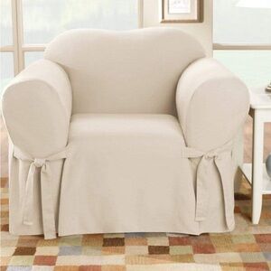 NWOT Sure Fit Chair and Ottoman Cover